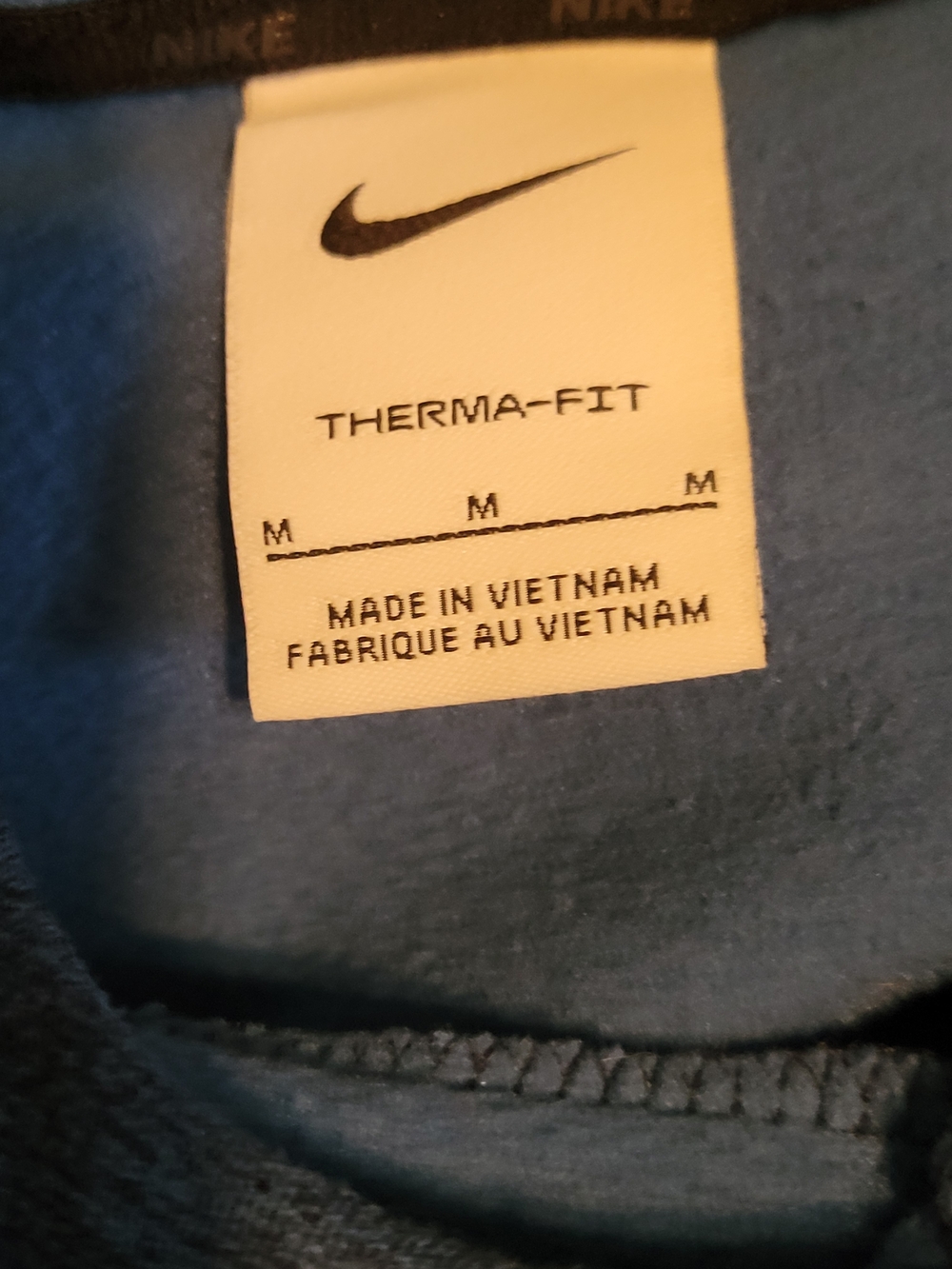 Mens Size Medium Nike Therma Fit Hooded Sweatshirt NWOT - Picture 10 of 11